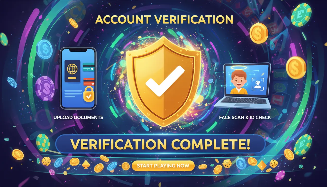 Verifisering Ding casino