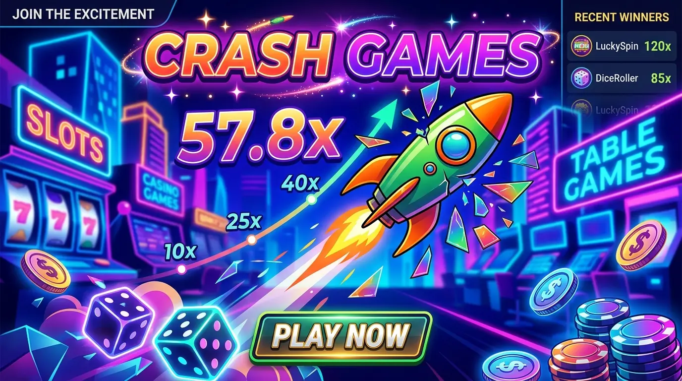 Crash games Ding casino